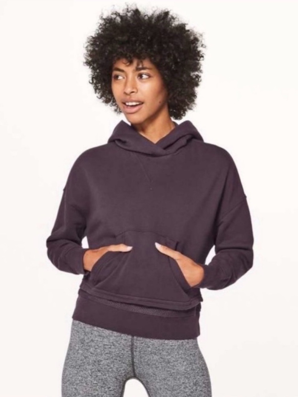 Lululemon Warm Down Hoodie Purple